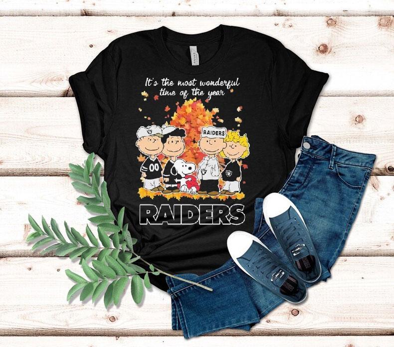 Snoopy The Peanuts Las Vegas Raiders It's The Most Wonderful Time Of The Year Shirt 4  Snoopy The Peanuts Las Vegas Raiders It S The Most Wonderful Time Of The Year Tshirt