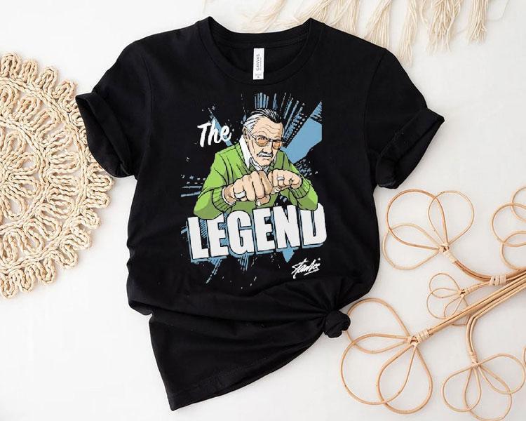 Stan Lee The Legend Shirt 4  Stan Lee The Legend Tshirt