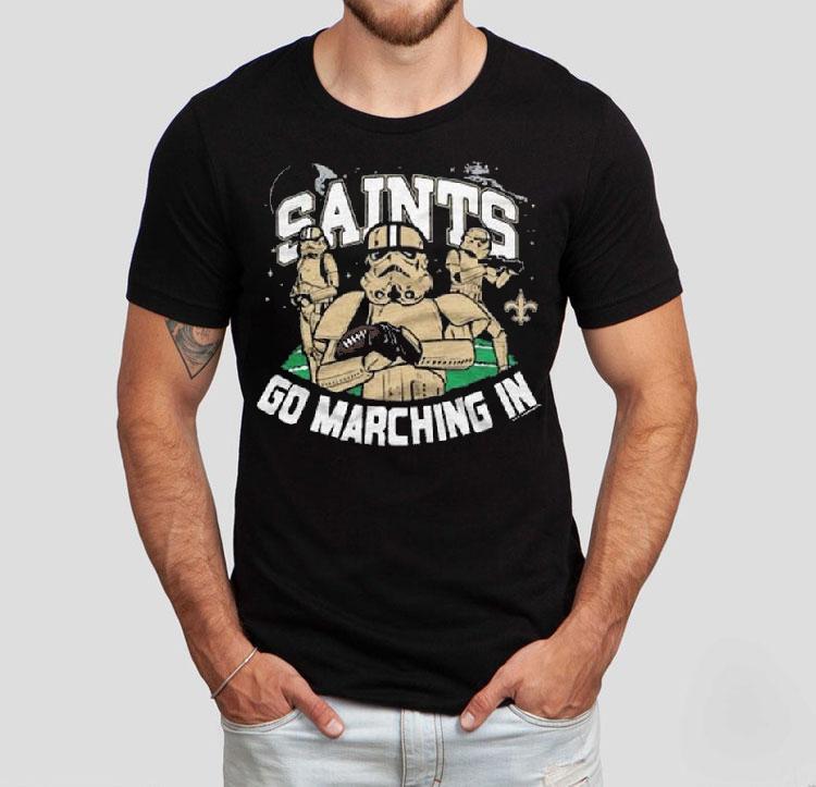 Star Wars Dark Side X New Orleans Saints Go Marching In Shirt 4  Star Wars Dark Side X New Orleans Saints Go Marching In Tshirt