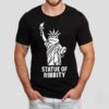 Statue Of Ribbity Portland Frog Resist Protest Anti Ice Anti Fascism Shirt