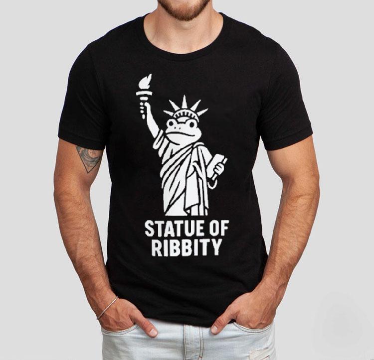 Statue Of Ribbity Portland Frog Resist Protest Anti Ice Anti Fascism Shirt 4  Statue Of Ribbity Portland Frog Resist Protest Anti Ice Anti Fascism Tshirt