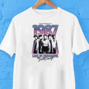 Stranger Things Live In Hawkins The Full Party November 6th 1987 Shirt