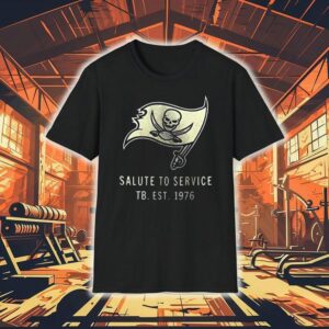 Tampa Bay Buccaneers Salute To Service 2025 Shirt