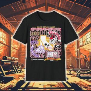 Tcu Horned Frogs Vs Georgia Bulldogs College Football Playoff National Championship Game Matchup Tshirt