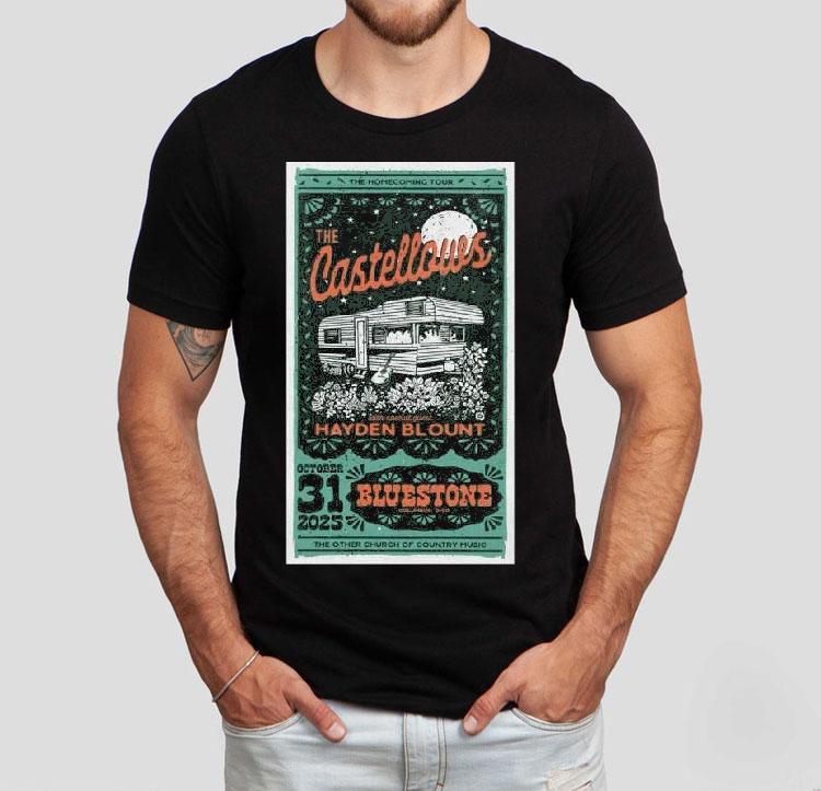 The Castellows The Bluestone In Columbus Oh October 31 2025 Shirt 4 The Castellows The Bluestone In Columbus Oh October Tshirt