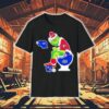The Grinch Georgia Bulldogs Sitting On Toilet Florida Gators Xmas Holiday Christmas Shirt