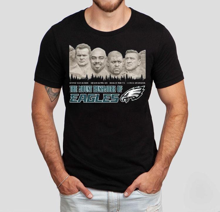 The Mount Rushmore Of Philadelphia Eagles Legends 2025 Shirt 4  The Mount Rushmore Of Philadelphia Eagles Legends  Tshirt