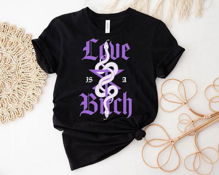 The Rasmus Love Is A Bitch Snake Shirt 4  The Rasmus Love Is A Bitch Snake Tshirt