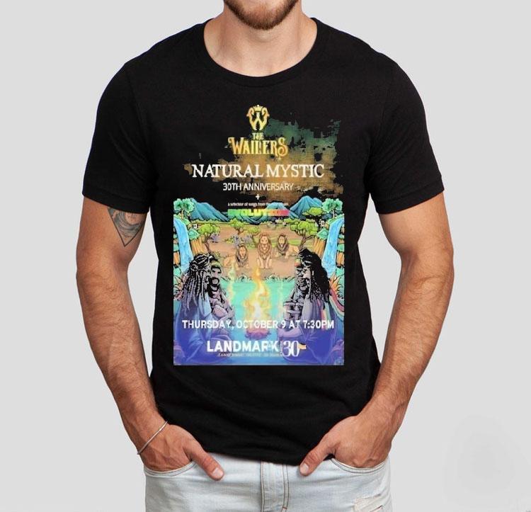 The Wailers Natural Mystic 30th Anniversary Oct 9 2025 Washington Ny Shirt 4 The Wailers Natural Mystic Th Anniversary Oct Washington Ny Tshirt