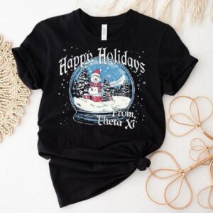 Theta Xi Happy Holidays From Christmas Tshirt