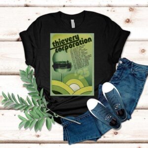 Thievery Corporation Midwest And South American 2025 Tour Shirt Thievery Corporation Midwest And South American 2025 Tour Shirt