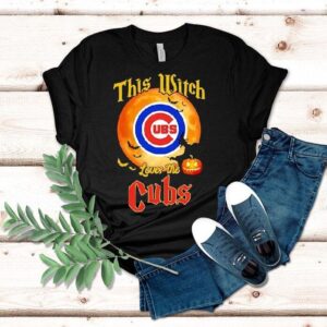 This Witch Loves The Chicago Cubs Halloween Shirt