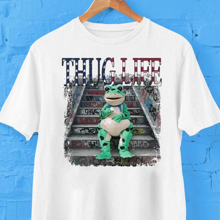 Thug Life Portland Frog Protest Shirt 2  Thug Life Portland Frog Protes Tshirt