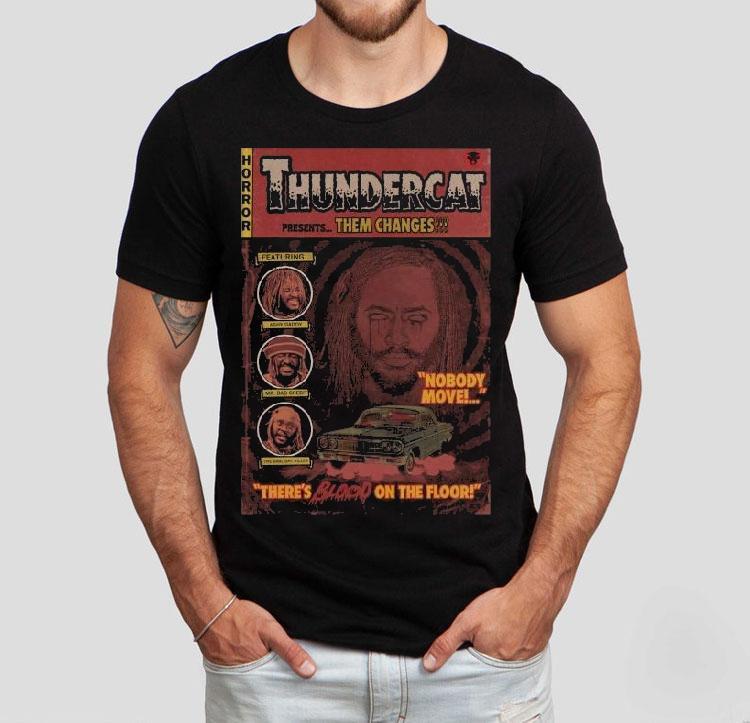 Thundercat There's Blood On The Floor October 15 2025 At Coca Cola Roxy Shirts 4  Thundercat There S Blood On The Floor October   At Coca Cola Roxy S Tshirt