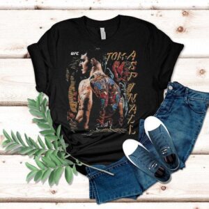 Tom Aspinall Grunge Tattoo Shirt