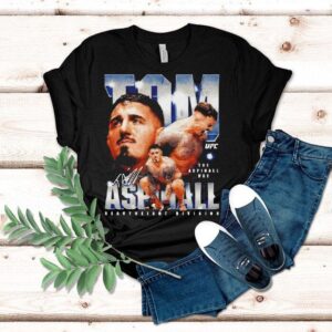 Tom Aspinall Vintage Wht Shirt Signature 2025 Tom Aspinall Vintage Wht Shirt Signature 2025