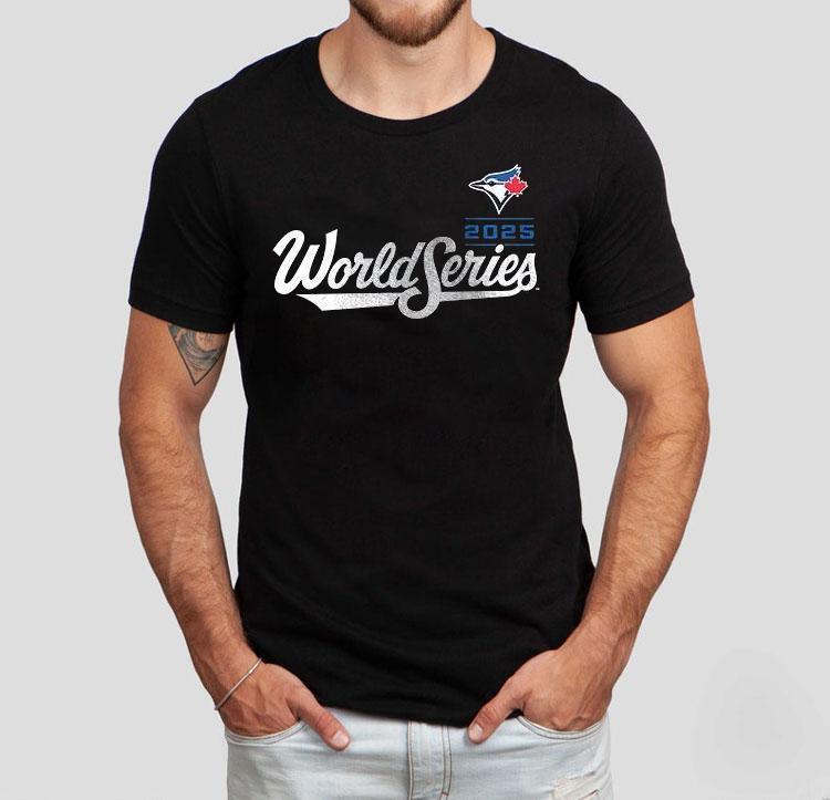 Toronto Blue Jays Addison Barger World Series 2025 Name And Number Shirt 4  Toronto Blue Jays Addison Barger World Series  Name And Number Tshirt