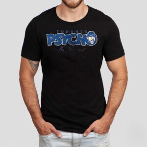 Toronto Blue Jays Max Scherzer Psycho Signature Portrait Shirt