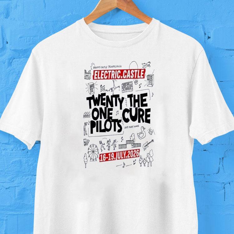 Twenty One Pilots Electric Castle July 16 19 2026 Shirt 2  Twenty One Pilots Electric Castle July    Tshirt