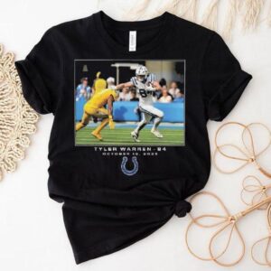 Tyler Warren Indianapolis Colts Nfl Flash Features Week 7 Shirt