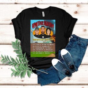 Upon Your Dead Body Them Boys Ain’t Right Tour 2025 November Shirt