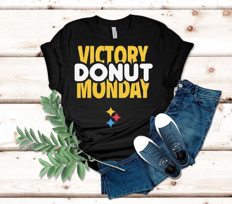 Victory Donut Monday Pittsburgh Slers Nfl Shirt 4  Victory Donut Monday Pittsburgh Slers Nfl Tshirt