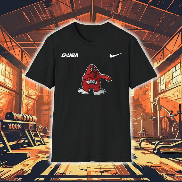 Western Kentucky Hilltoppers Big Red Zombieland Mascot Cartoon Shirt 4  Western Kentucky Hilltoppers Big Red Zombieland Mascot Cartoon Tshirt