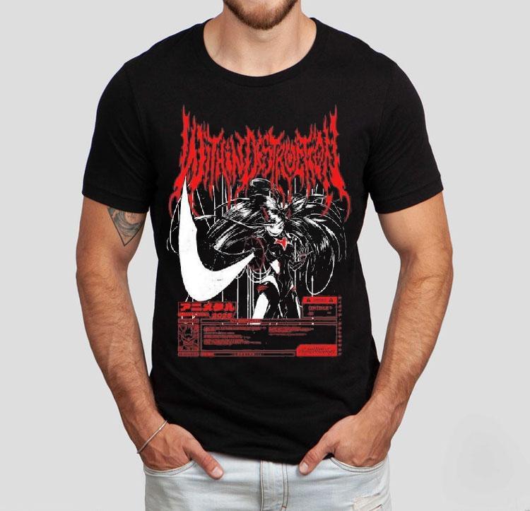 Within Destruction Cybergirl 2025 Shirt 4  Within Destruction Cybergirl  Tshirt