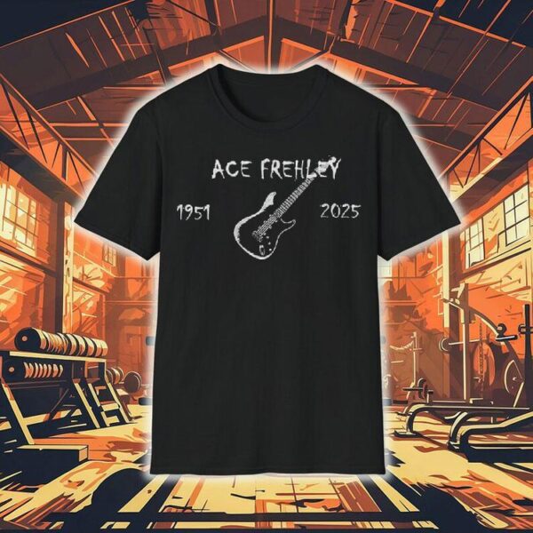 Ace Frehley Legendary Rock Guitarist Tribute 1951-2025 Shirt
