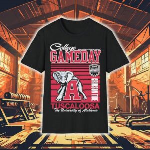 Alabama Crimson Tide Mascot Tuscaloosa The University Of Alabama College Gameday Tshirt