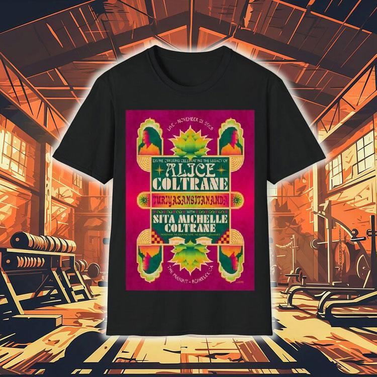 Alice Coltrane Tour Berkeley, Ca November 21, 2025 Shirt Alice Coltrane Tour Berkeley, Ca November 21, 2025 Shirt