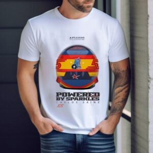 Atlassian Williams Racing Powered By Sparkles Carlos Sainz Signature Shirt Atlassian Williams Racing Powered By Sparkles Carlos Sainz Signature Shirt