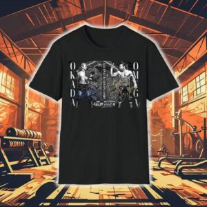 Autographed Matchup Monday Kazuchika Okada Vs Kenny Omega – Aew All In Texas 7-12-2025 Shirt