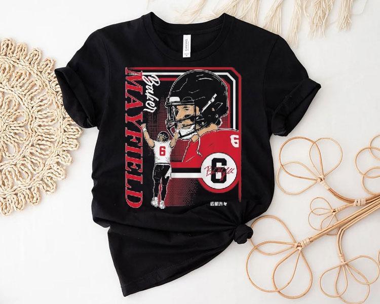 Baker Mayfield Collage Frame Shirt Baker Mayfield Collage Frame Shirt