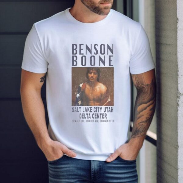 Benson Boone Salt Lake City Utah Delta Center Shirt
