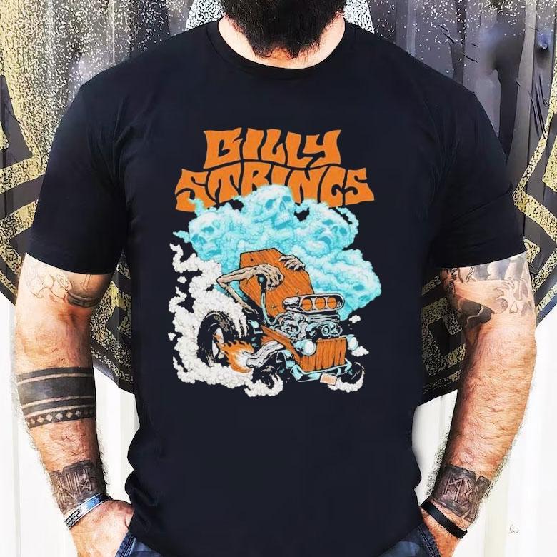 Billy Strings For Fall Tour 2025 Hot Rod Shirt Billy Strings For Fall Tour 2025 Hot Rod Shirt