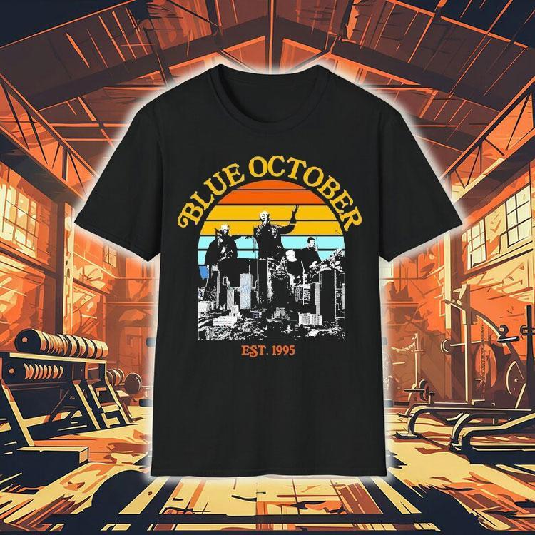 Blue October Est 1995 Photo Shirt Blue October Est 1995 Photo Shirt