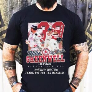 Boston Red Sox Hall Of Fame Mike Greenwell 1963-2025 The Gator Thank You For The Memories Signatures Shirt Boston Red Sox Hall Of Fame Mike Greenwell 1963-2025 The Gator Thank You For The Memories Signatures Shirt