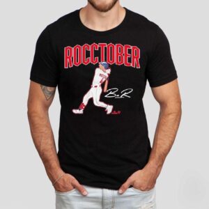 Brayan Rocchio Rocctober Cleveland Baseball Signature Tshirt