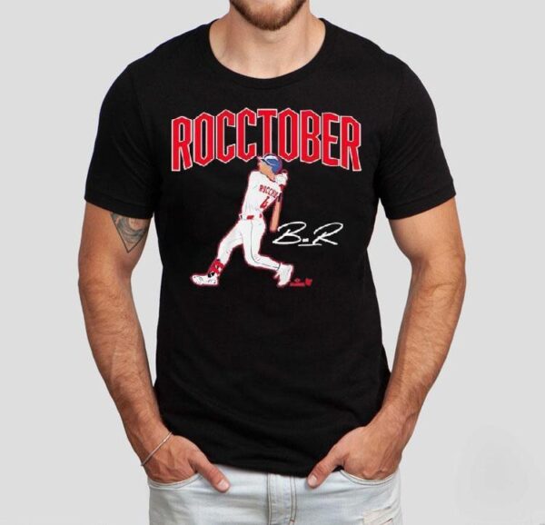 Brayan Rocchio Rocctober Cleveland Baseball Signature Shirt