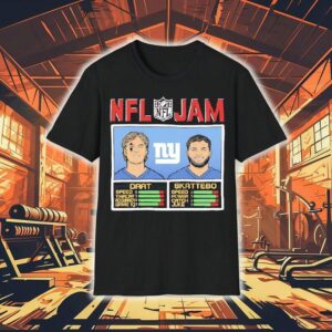 Cam Skattebo And Jaxson Dart New York Giants Nfl Jam 2025 Shirt
