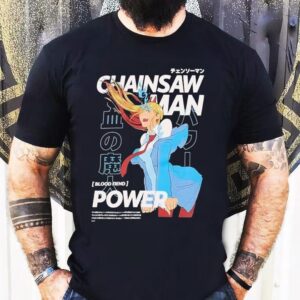 Chainsaw Man Blood Fiend Power Magazine Shirt