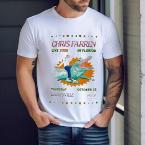 Chris Farren Gainesville Oct 23 2025 Shirt