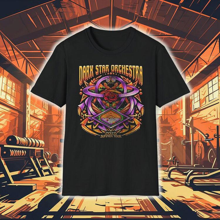 Dark Star Orchestra 2025 Summer Tour Dates Shirt Dark Star Orchestra 2025 Summer Tour Dates Shirt