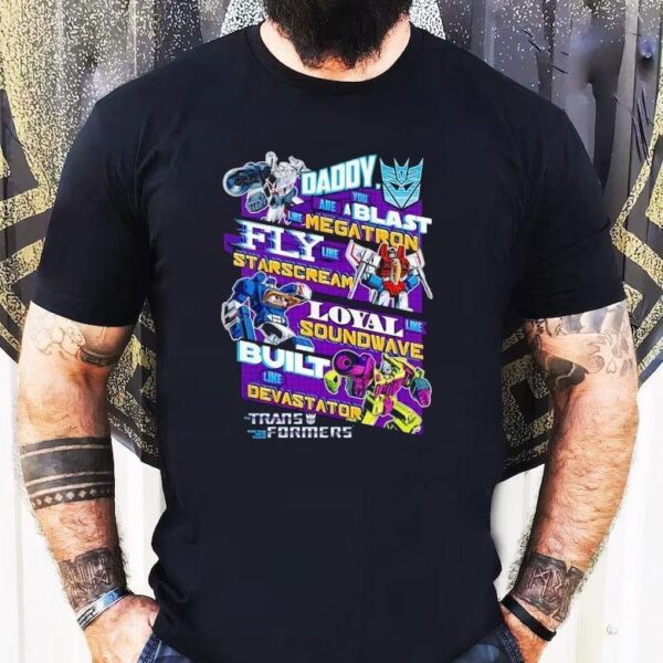 Decepticons Father’s Day Transformers Megatron Starscream Soundwave Devastator Shirt