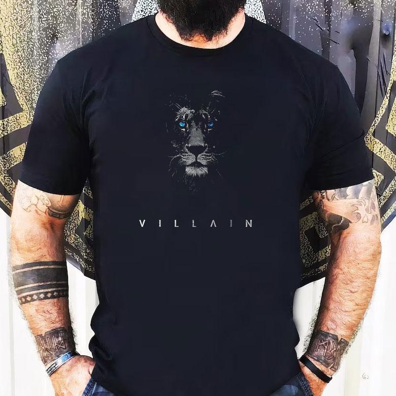 Detroit Lions Villain Lion Head Logo Shirt Detroit Lions Villain Lion Head Logo Shirt