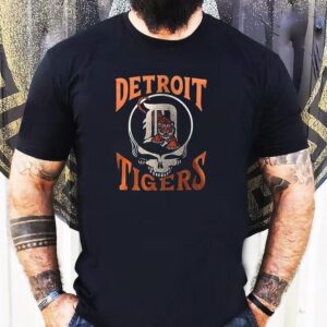 Detroit Tigers X Grateful Dead 2025 Logo Shirt