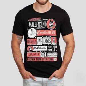 Disney Villains World Concert Tour 2024 Shirt 1 Disney Villains World Concert Tour Tshirt
