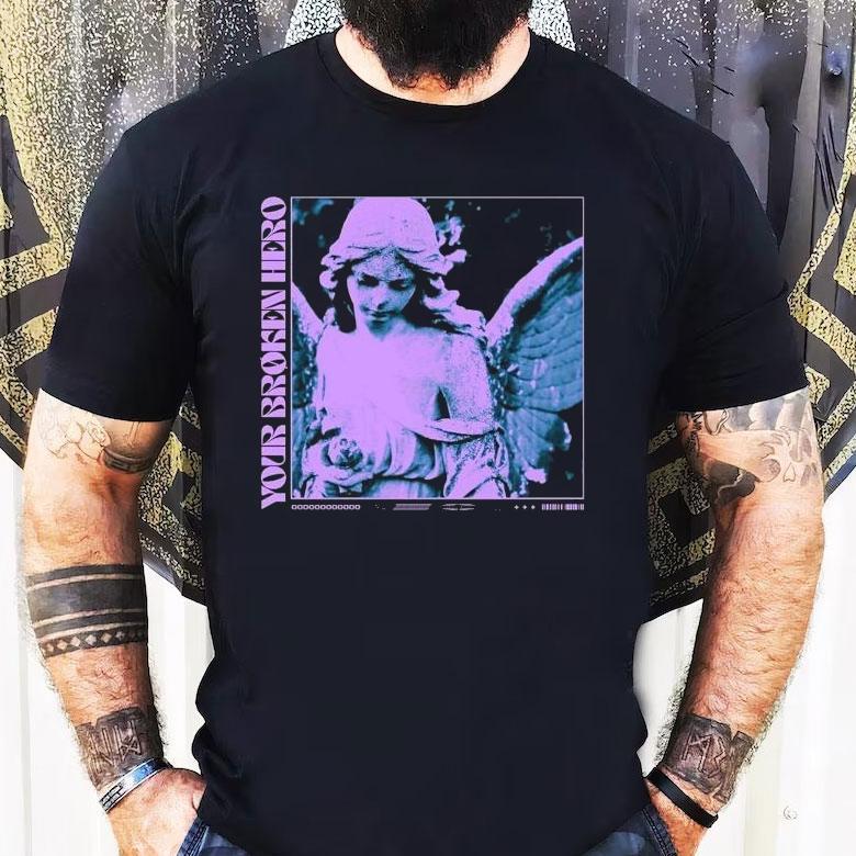 Emo’s Not Dead Your Broken Hero Angel Shirt Emo’s Not Dead Your Broken Hero Angel Shirt