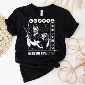 Evan And Katelyn Anime Resin Time Shirt